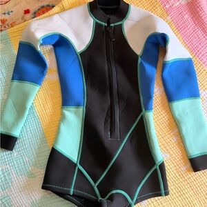 Women's Colorblock Swim One Piece